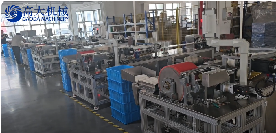 Paper stick making machine